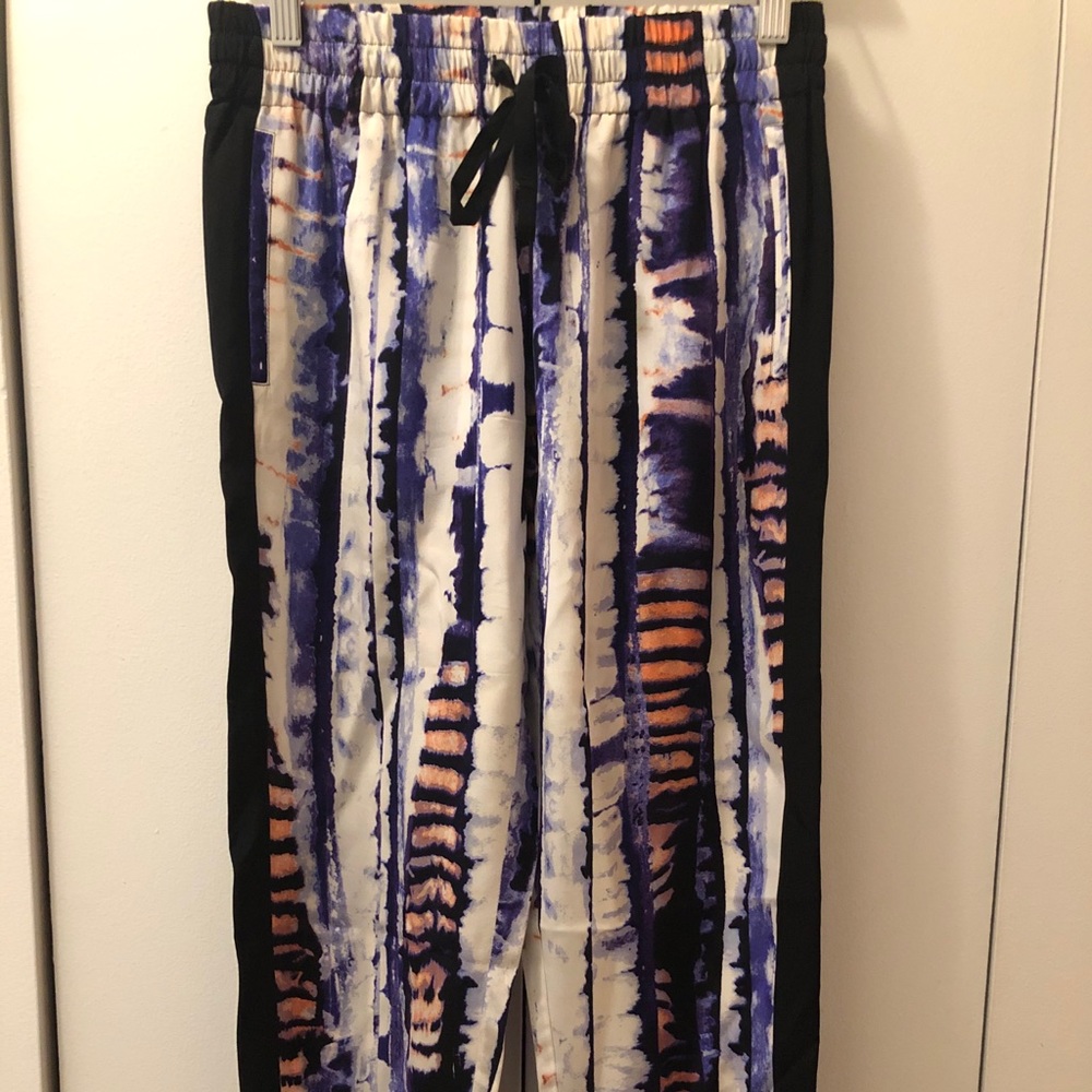 PJK Patterson J Kincaid Printed Silk Pants